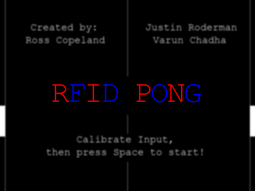 RFID Pong